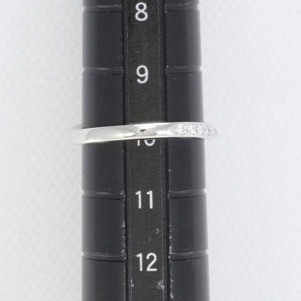 ザキス PT950 リング 指輪 10号 ダイヤ 0.06 総重量約3.0g 中古 美品 送料無料☆0315_画像5