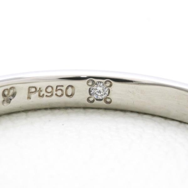 アイプリモ PT950 リング 指輪 18号 ダイヤ 総重量約3.5g 中古 美品 送料無料☆0315_画像6