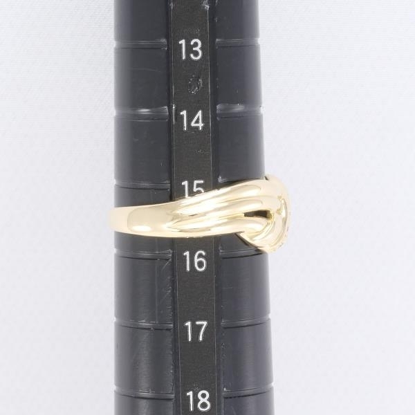 K18YG リング 指輪 15.5号 ダイヤ 0.05 総重量約4.2g 中古 美品 送料無料☆0315_画像5