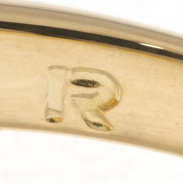 K18YG リング 指輪 18号 パール 約7mm ダイヤ 0.06 総重量約3.2g 中古 美品 送料無料☆0315_画像7