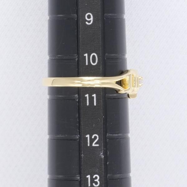 ミキモト K18YG リング 指輪 10.5号 ダイヤ 総重量約2.9g 中古 美品 送料無料☆0315_画像5