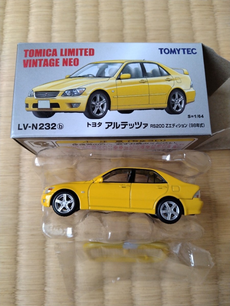  Tomica Limited LV-N232b Toyota Altezza 