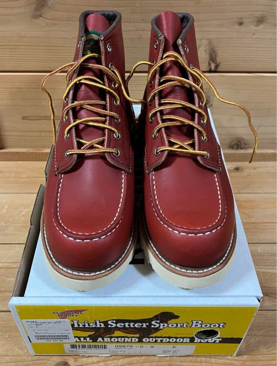 レッドウィング REDWING 9876 9E ビームス別注半円犬タグ復刻 レッドウィング REDWING 9876 9E ビームス別注半円犬タグ復刻