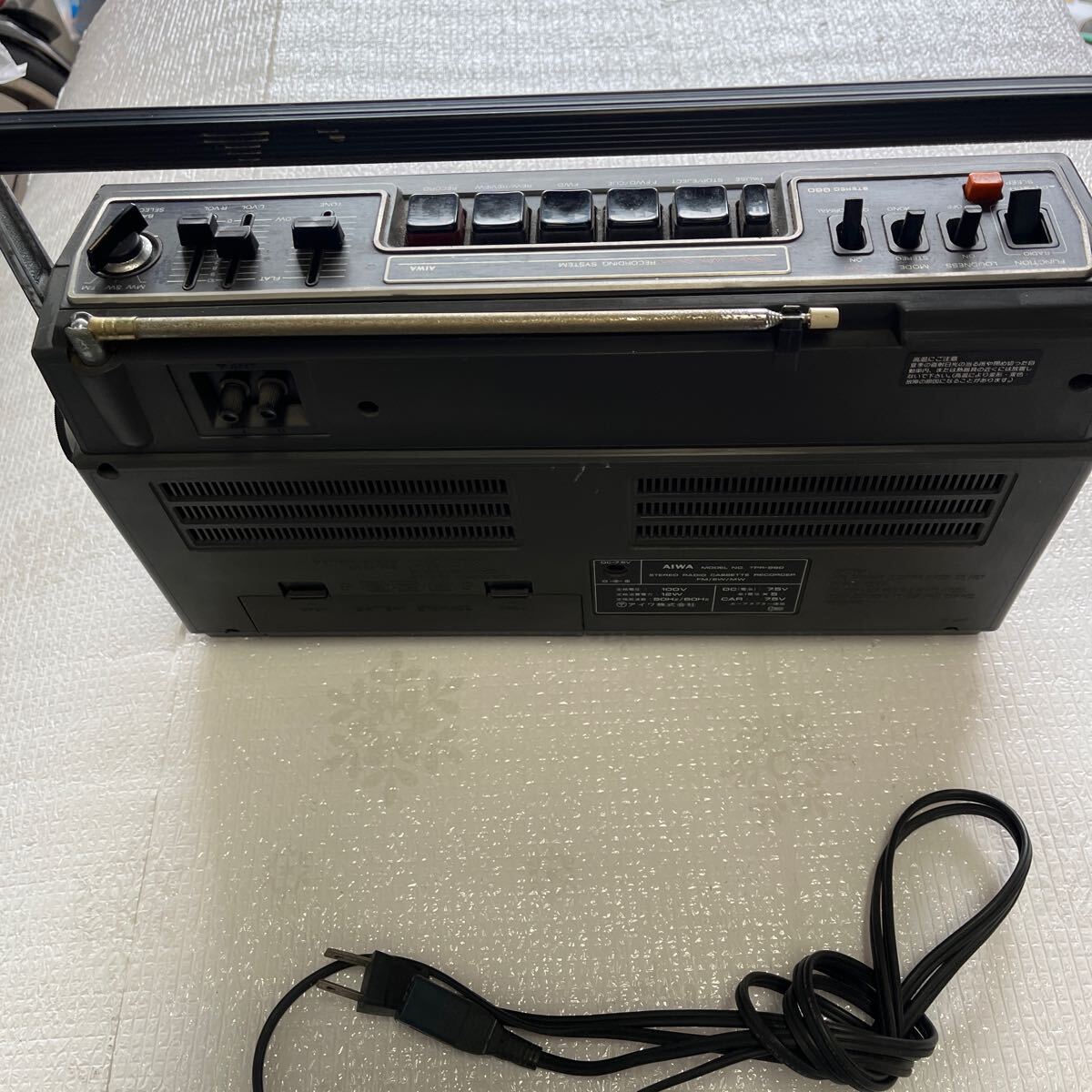 AIWA ラジカセ カセットレコーダー TPR-860_画像5