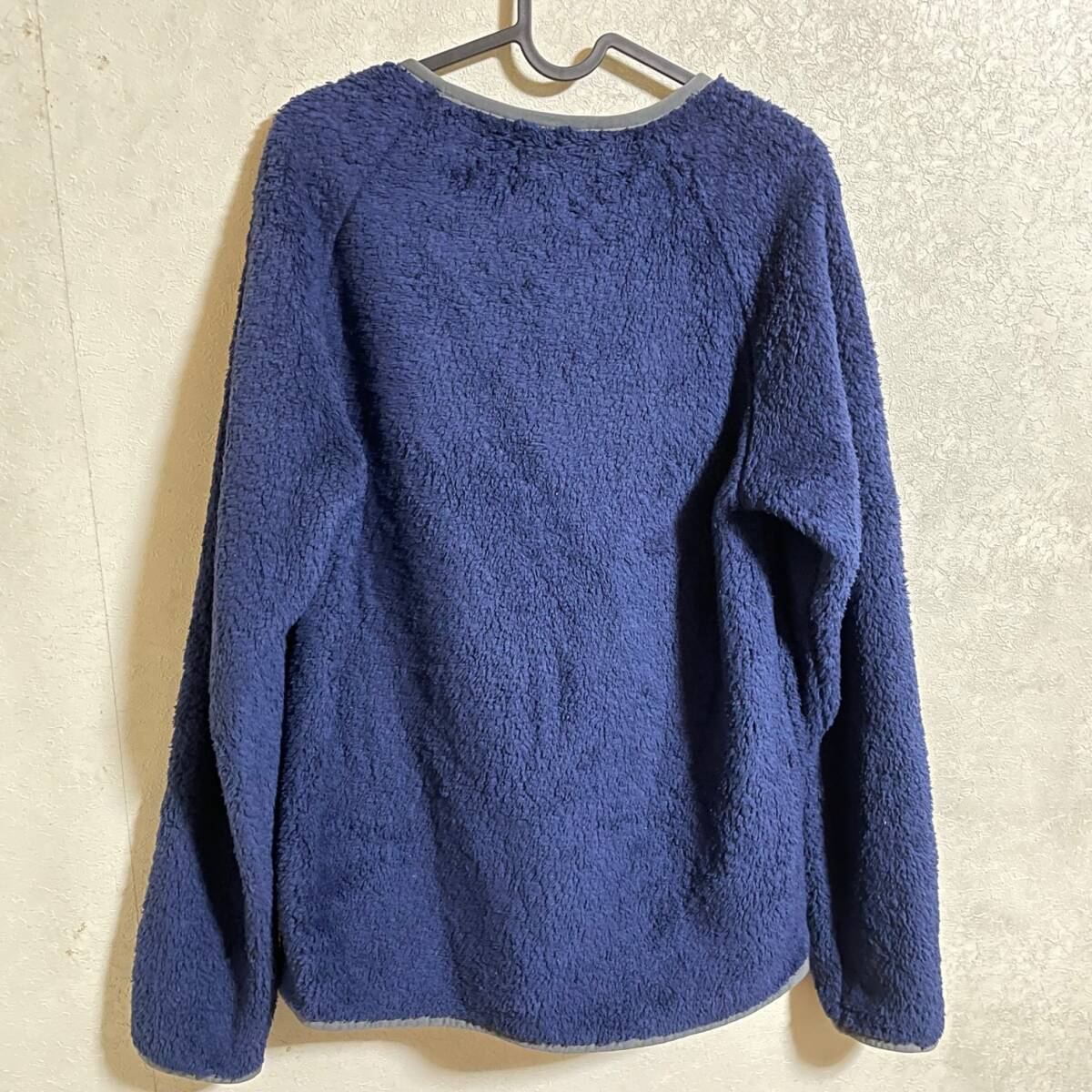 サイズM■新品 patagonia パタゴニア メンズ ロスガトス クルー ネイビー M's Los Gatos Crew フリースジャケット フリースシャツ_画像2