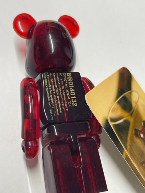  シリーズ14 SERIES14■BE@RBRICK ベアブリック MEDICOM TOY メディコムトイ 100% JELLY BEAN ワイン ジェリービーン_画像3