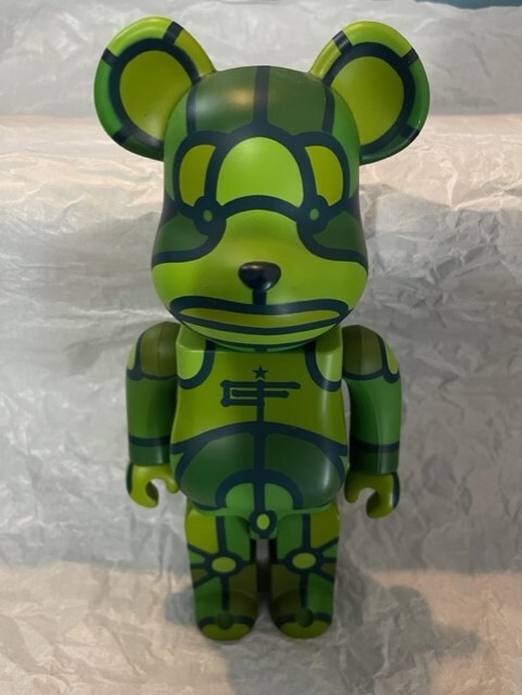 MEDICOM TOY メディコムトイ XLARGE x David Flores stakes are high BE@RBRICK 400% エクストララージ X-LARGE X-GIRL ベアブリック_画像1