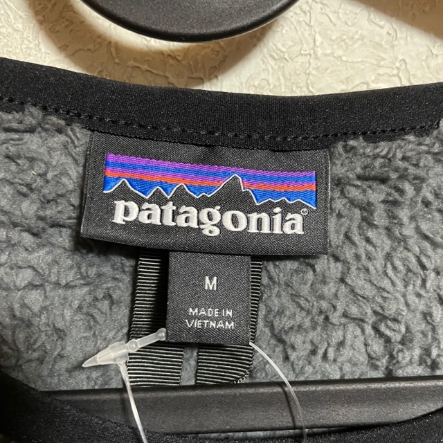 サイズM■新品 patagonia パタゴニア メンズ ロスガトス クルー グレー M's Los Gatos Crew フリースプルオーバー フリースジャケット _画像4