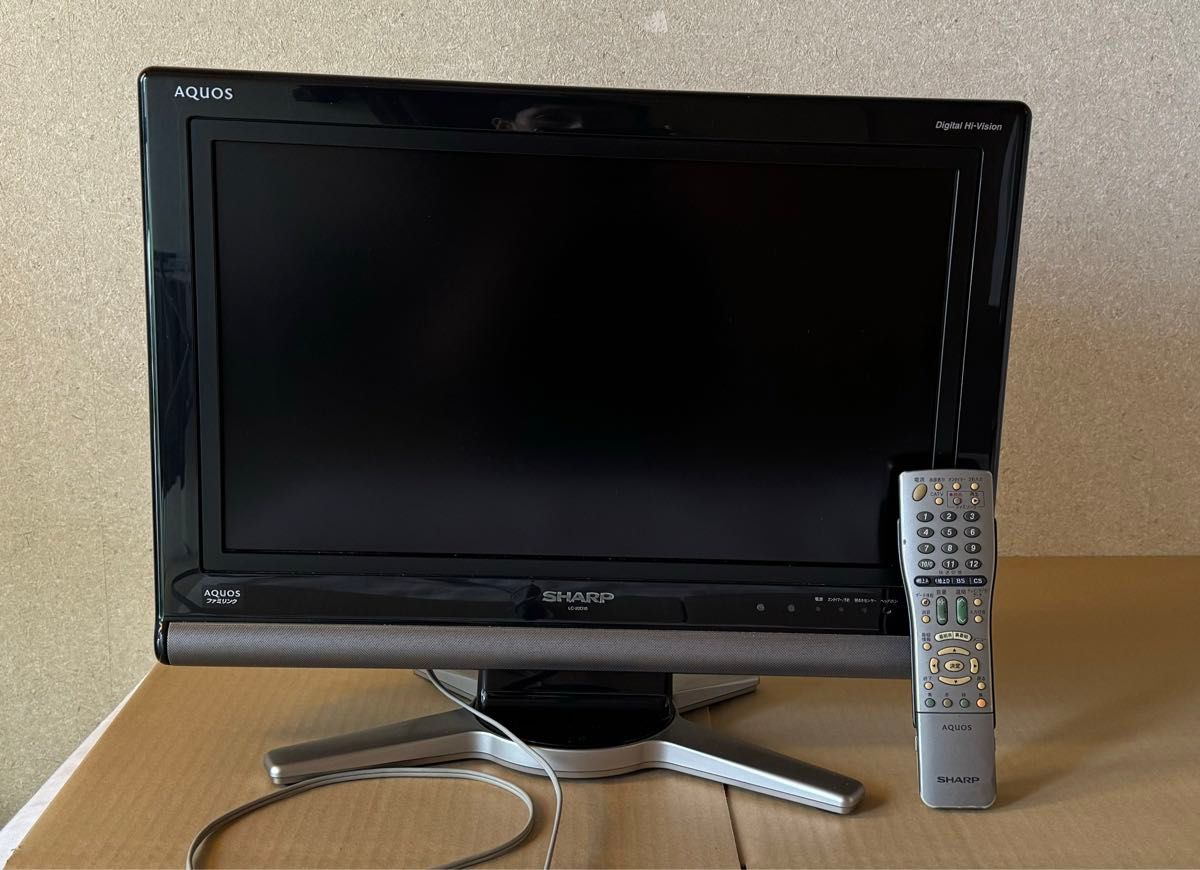 シャープ 20V型 液晶 テレビ AQUOS LC-20D10-B ハイビジョン シャープ 20V型 液晶 テレビ AQUOS LC-20D10-B ハイビジョン