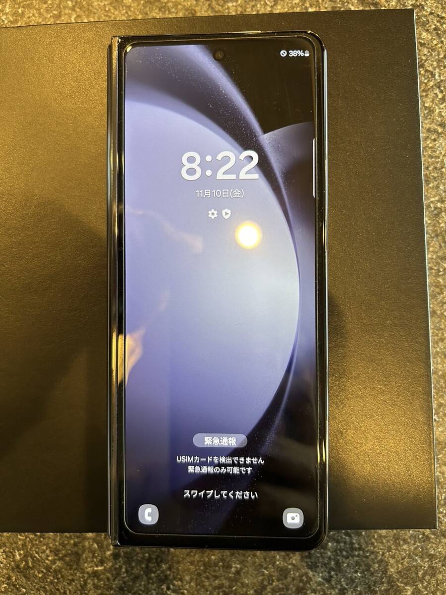 [ прекрасный товар ]Samsung Galaxy Z Fold5 5G 512GB 12GB RAM Phantom Black [SIM свободный * параллель импортные товары ] S авторучка установка оригинальный кейс Galaxy 