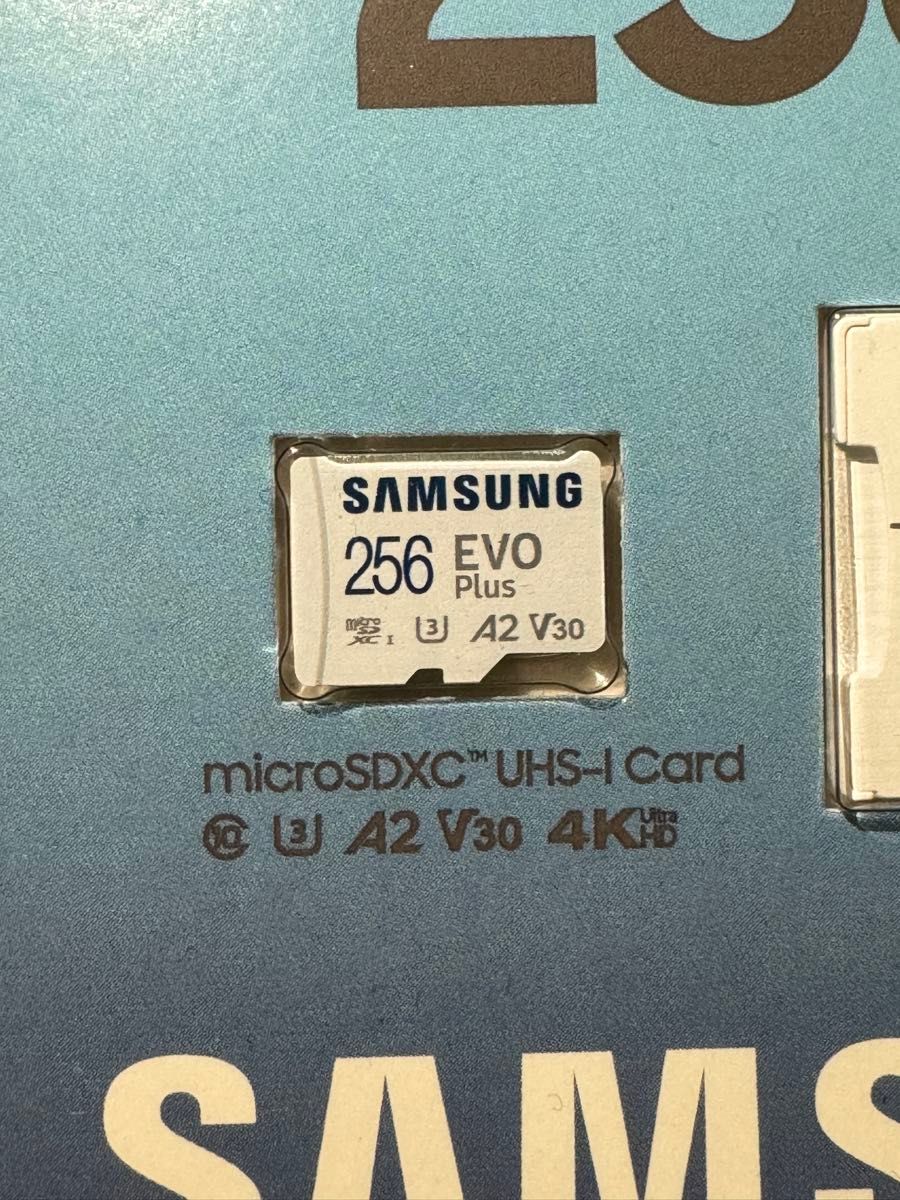 Samsung microSDカード 256GB EVO Plus microSDXC UHS-I U3
