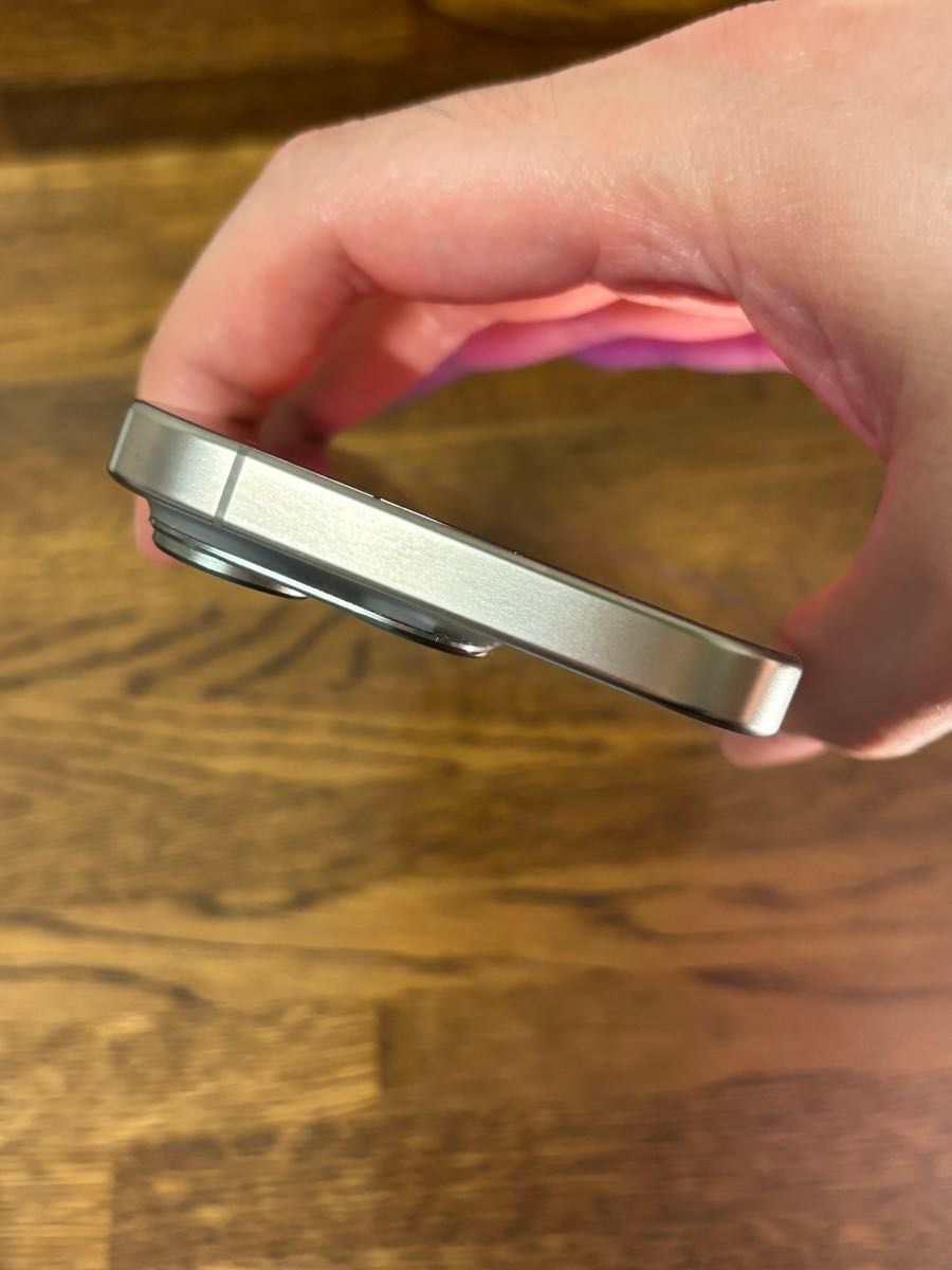 訳あり iPhone 15 Pro 128GB ナチュラルチタニウム シャッター音 訳あり iPhone 15 Pro 128GB ナチュラルチタニウム シャッター音
