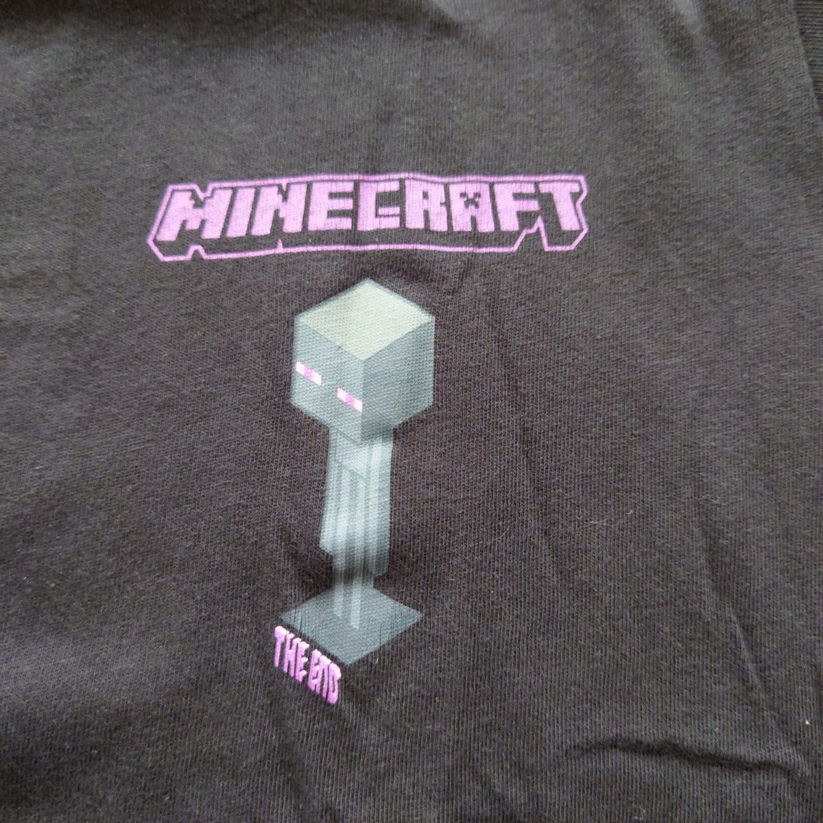 マインクラフト　エンダーマン　Tシャツ　140cm