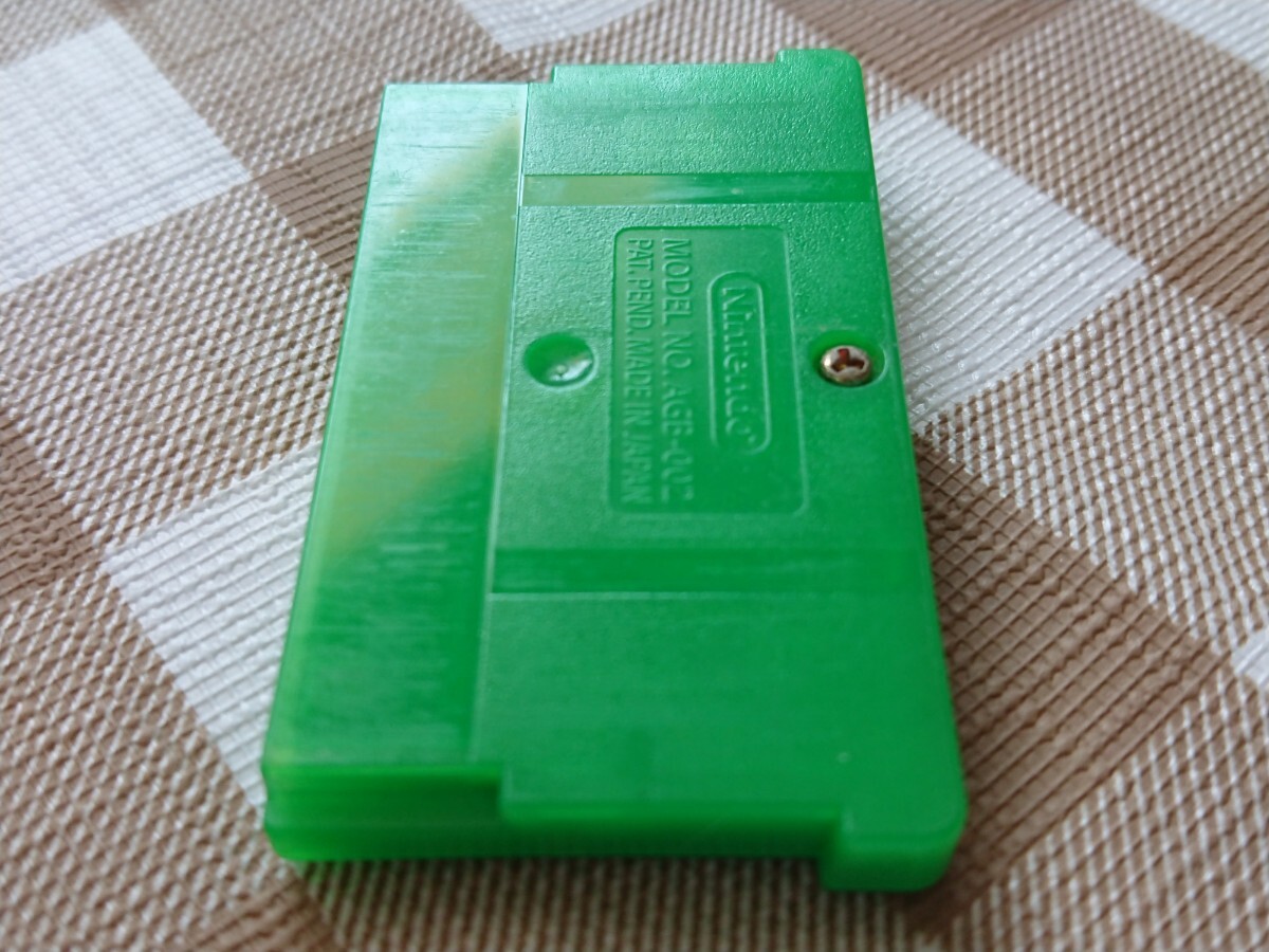  operation not yet verification Junk [ Game Boy Advance / Pocket Monster leaf green ]