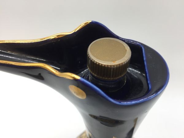 【未開栓】CHABOT XO シャボー グース ブルー 青 陶器ボトル アルマニャック ブランデー 替え栓付き 古酒 洋酒の画像7