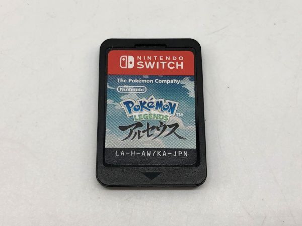 １円～【Switch】ポケモンレジェンズ アルセウス ゲームソフト ニンテンドースイッチ 箱なし ソフトのみ ポケットモンスター_画像1