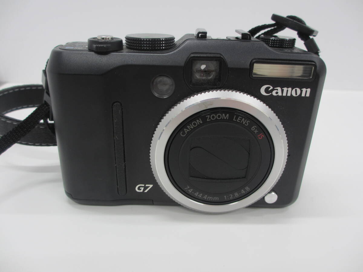 カメラ祭 キャノン デジタルカメラ パワーショット G7 長期保管品 使用品 充電器付 バッテリー2個付 Canon_画像2