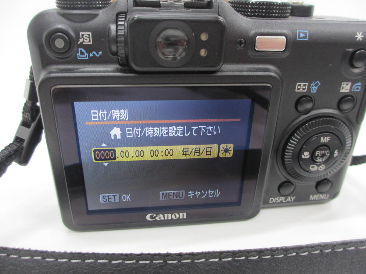 カメラ祭 キャノン デジタルカメラ パワーショット G7 長期保管品 使用品 充電器付 バッテリー2個付 Canon_画像10