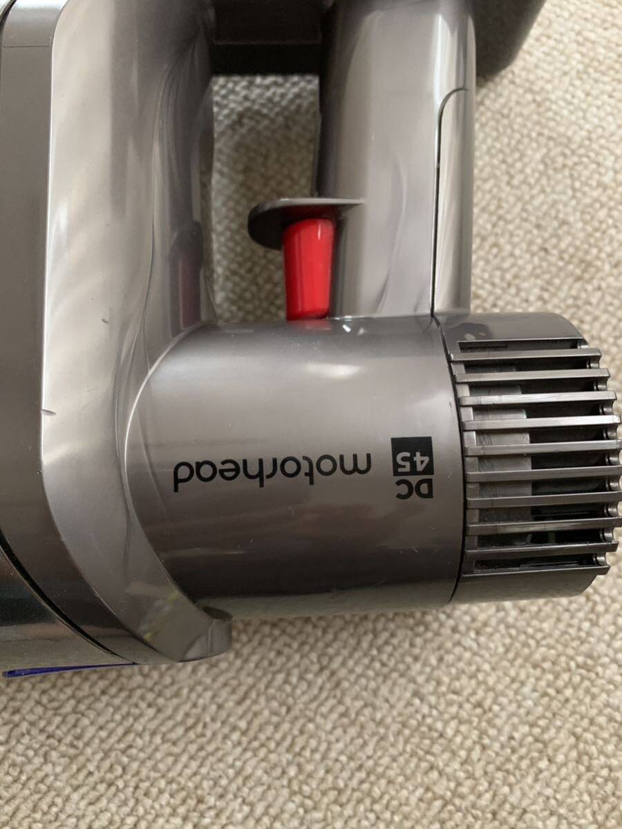 ダイソン コードレスクリーナー Dyson サイクロン式 掃除機 コードレス掃除機 DC45 motor head 取扱説明書 フィルター_画像7