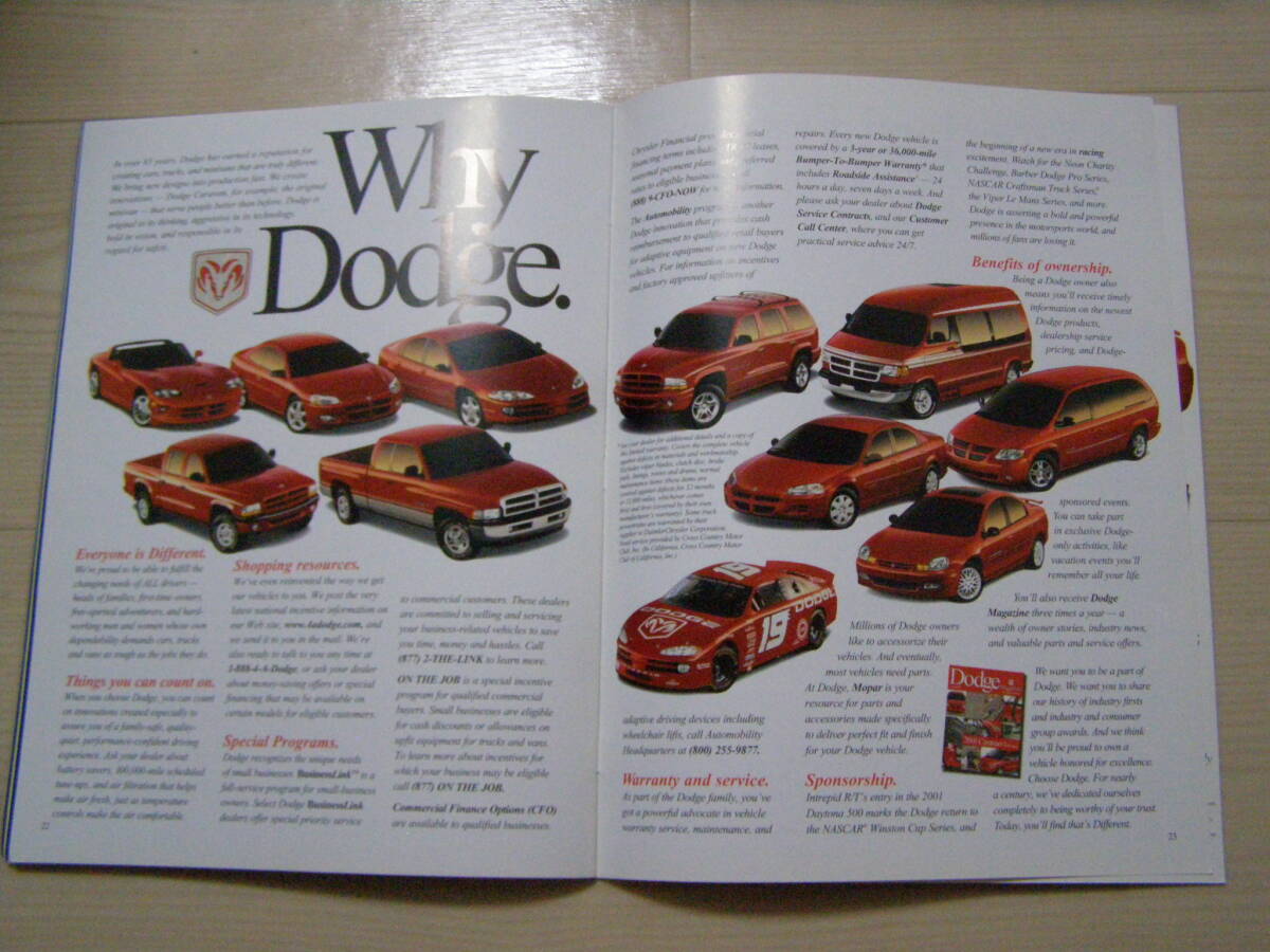 2001　Dodge Intrepid　US★北米 本国版カタログ brochure_画像6