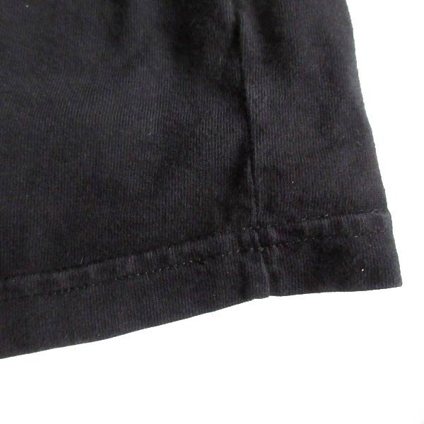 黒タグ 80s-90s USA製 エディーバウアー モックネック 長袖Tシャツ 黒 L ブラック ロンT アメリカ製 ビンテージ D149-11-0004ZV_画像6