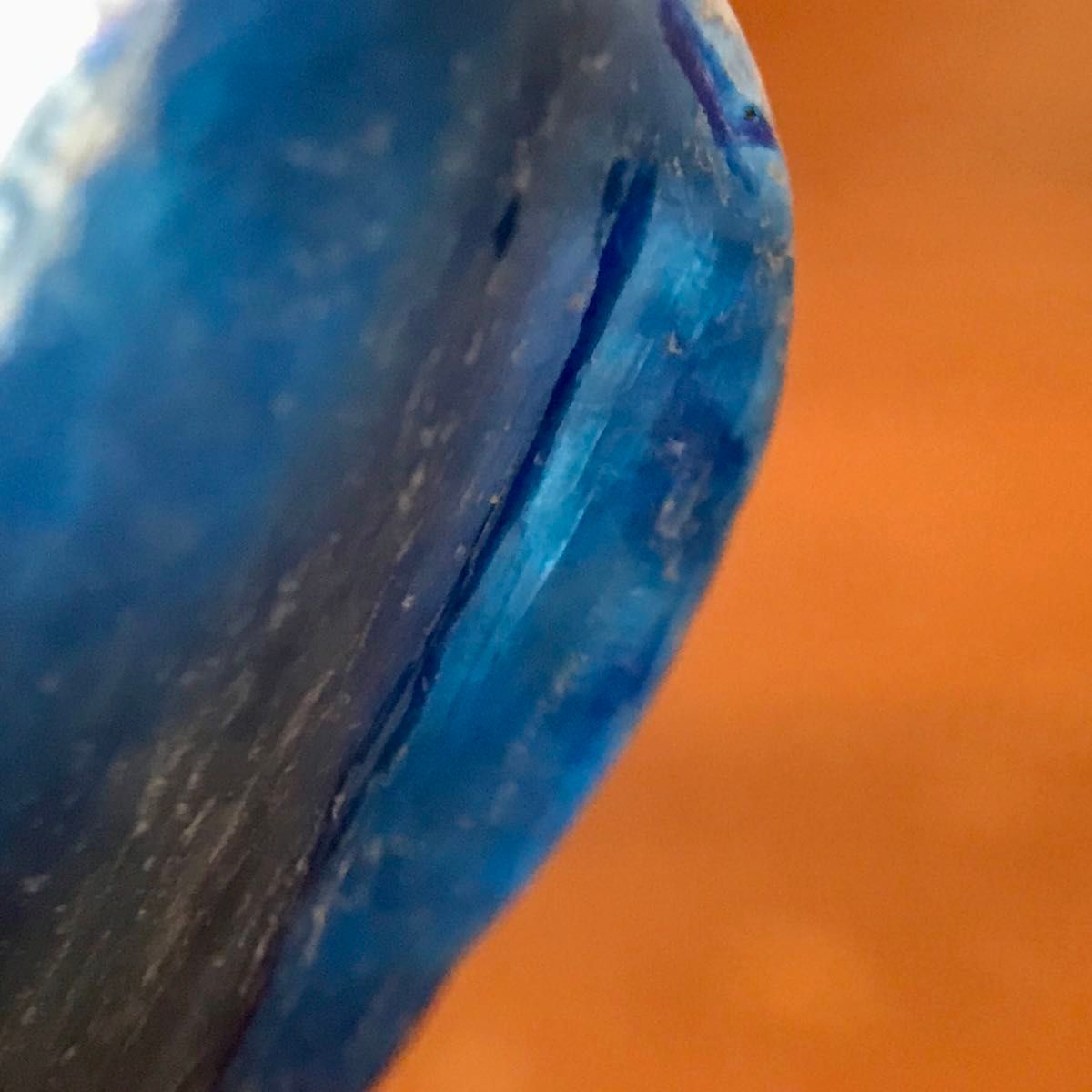 カイヤナイト 原石 28.5ct 天然石 パワーストーン 鉱石 鉱物 コレクション お守り 天然カイヤナイト藍色 デニム ブルー