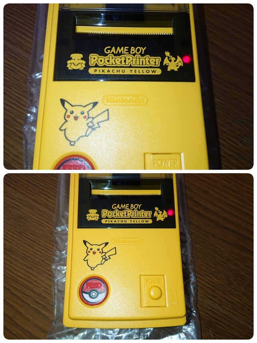 *1 старт * nintendo Game Boy карман принтер Пикачу желтый MGB-007