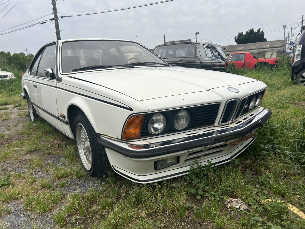 BMW E24 633CSI M спорт  3.21L 3.32M.J1 1984 год  E-C633 93479㎞  на запчасти  автомобиль   Ибараки ... мачи  с  M6 E28 635