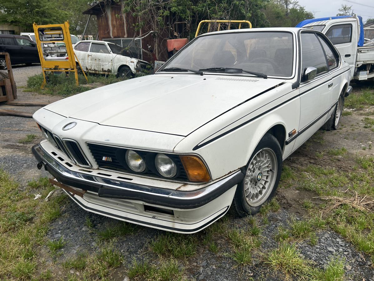 BMW E24 633CSI M спорт  3.21L 3.32M.J1 1984 год  E-C633 93479㎞  на запчасти  автомобиль   Ибараки ... мачи  с  M6 E28 635