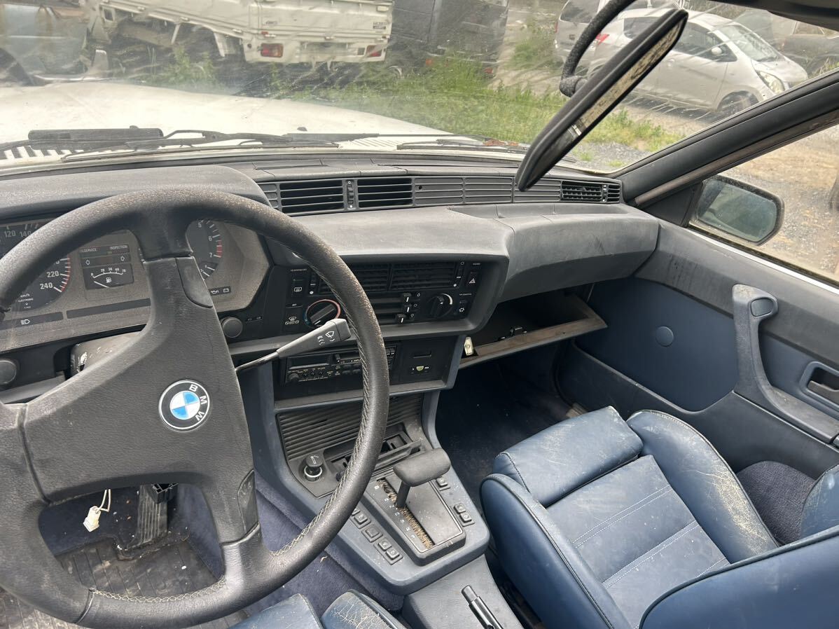 BMW E24 633CSI M спорт  3.21L 3.32M.J1 1984 год  E-C633 93479㎞  на запчасти  автомобиль   Ибараки ... мачи  с  M6 E28 635