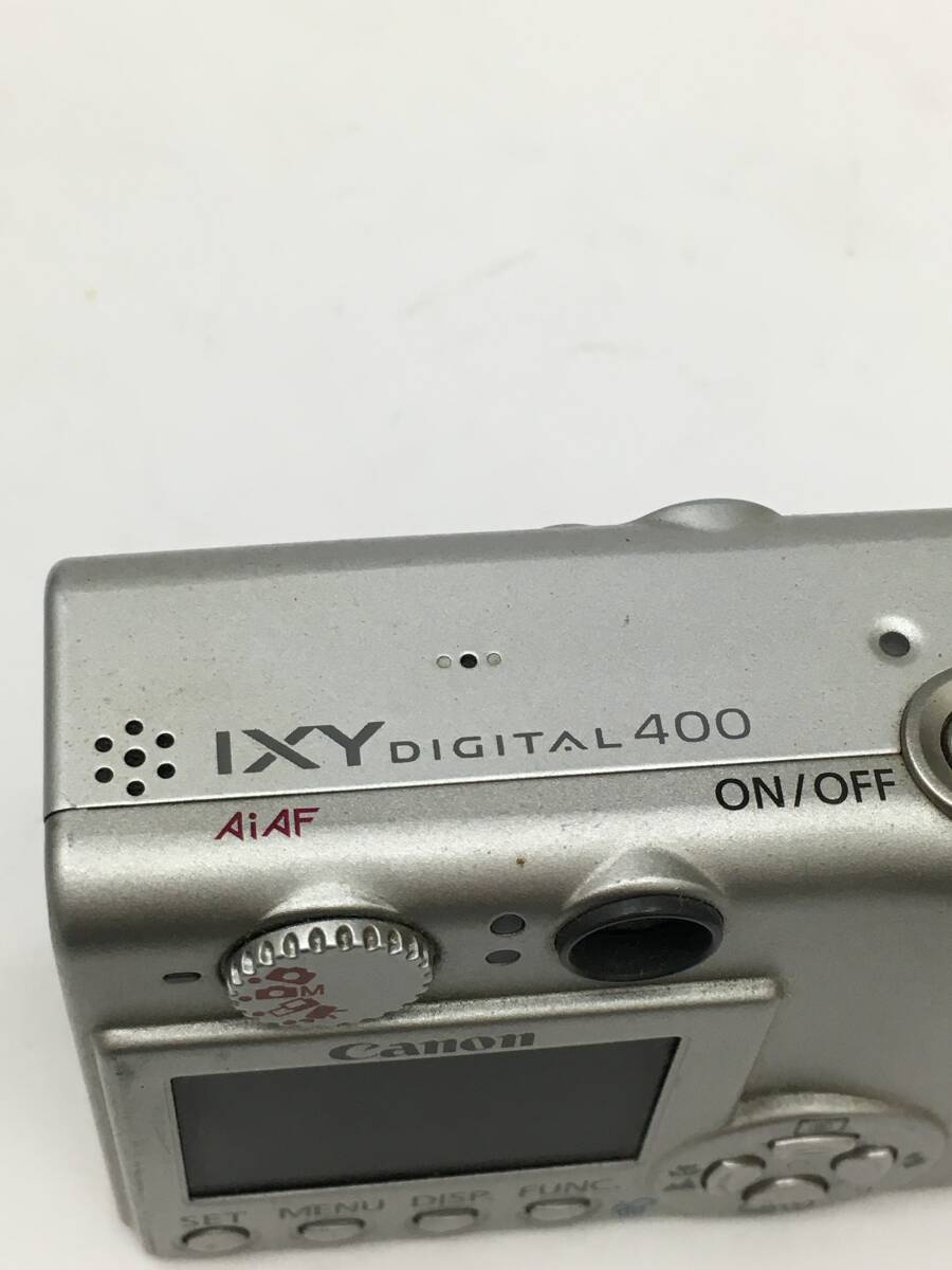 10752 Canon キャノン IXY DIGITAL 400 コンパクトデジタルカメラ 本体のみ 経年保管品 中古品 動作未確認_画像5