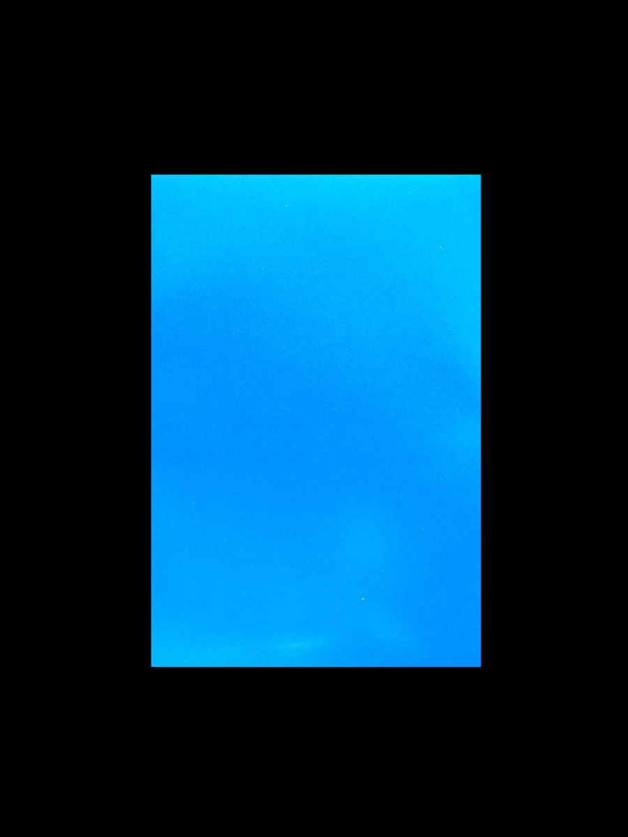 新品　屋外 反射 青 シール カッティング用シート 22×30cm シルエットカメオ ステカ_画像3