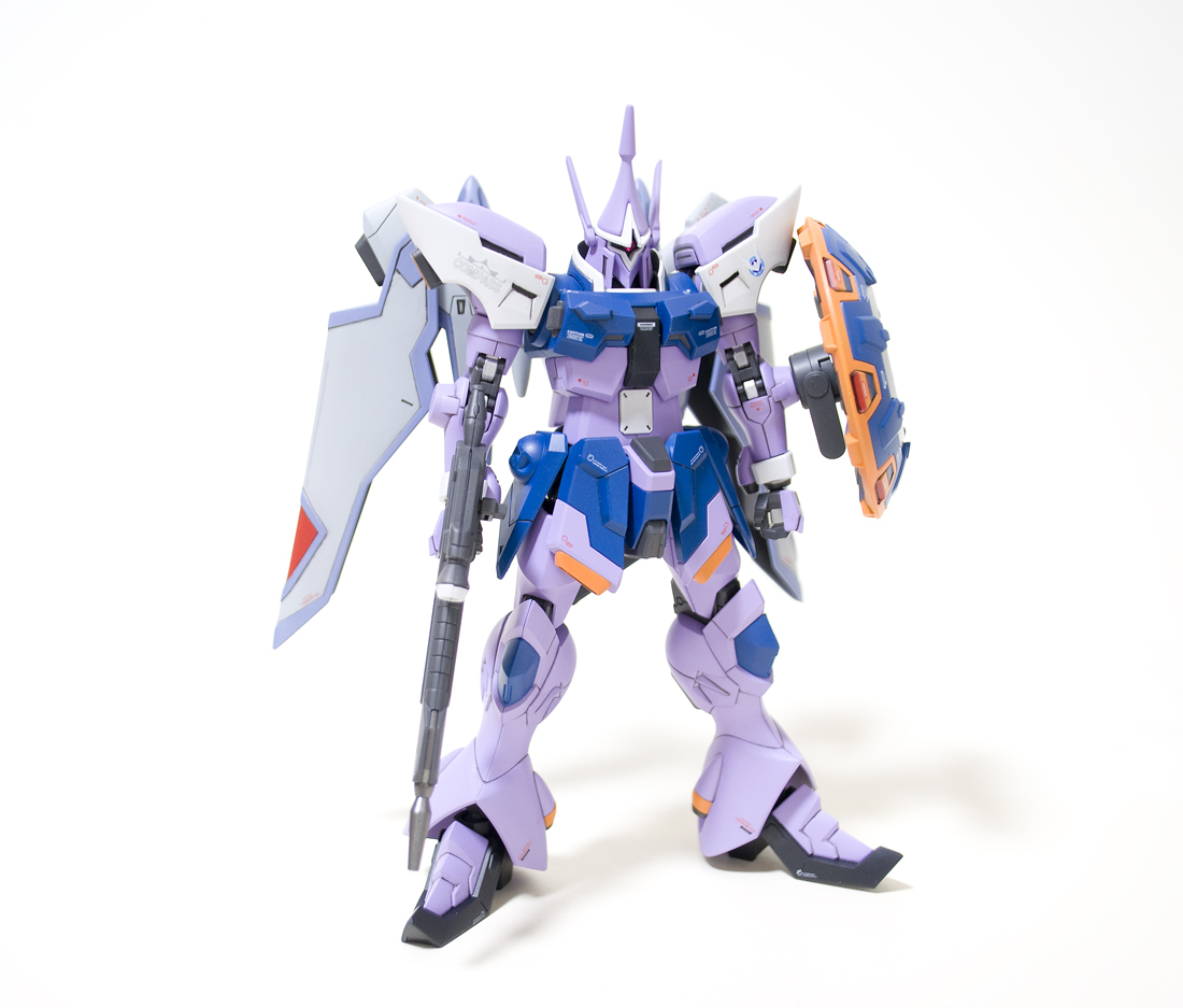 1/144 HGCE ギャンシュトローム(ヒルダ・ハーケン専用機) 小改修塗装済完成品　PG MG RG_画像3