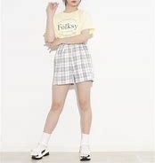 新品　PINK-latte　　ガーリーロゴTシャツライト　レモンイエロー(031) 14(140cm)　　定価1089円