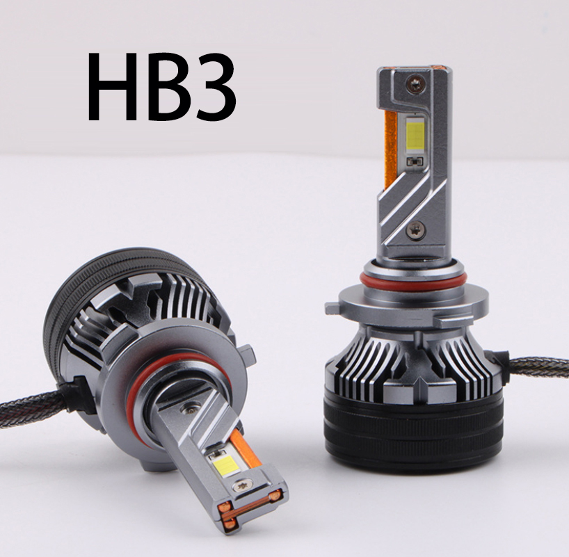 LEDヘッドライト LEDフォグランプ HB3 2灯合計実測値 12600LM キャンセラー内蔵 ハイパワー55W バルブ ホワイト 2個入り_画像2