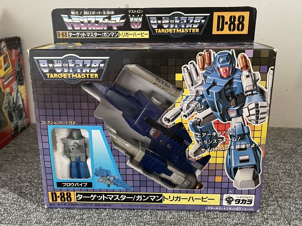 トランスフォーマー G1 D-88 トリガ一八一ビ一 takara の画像1