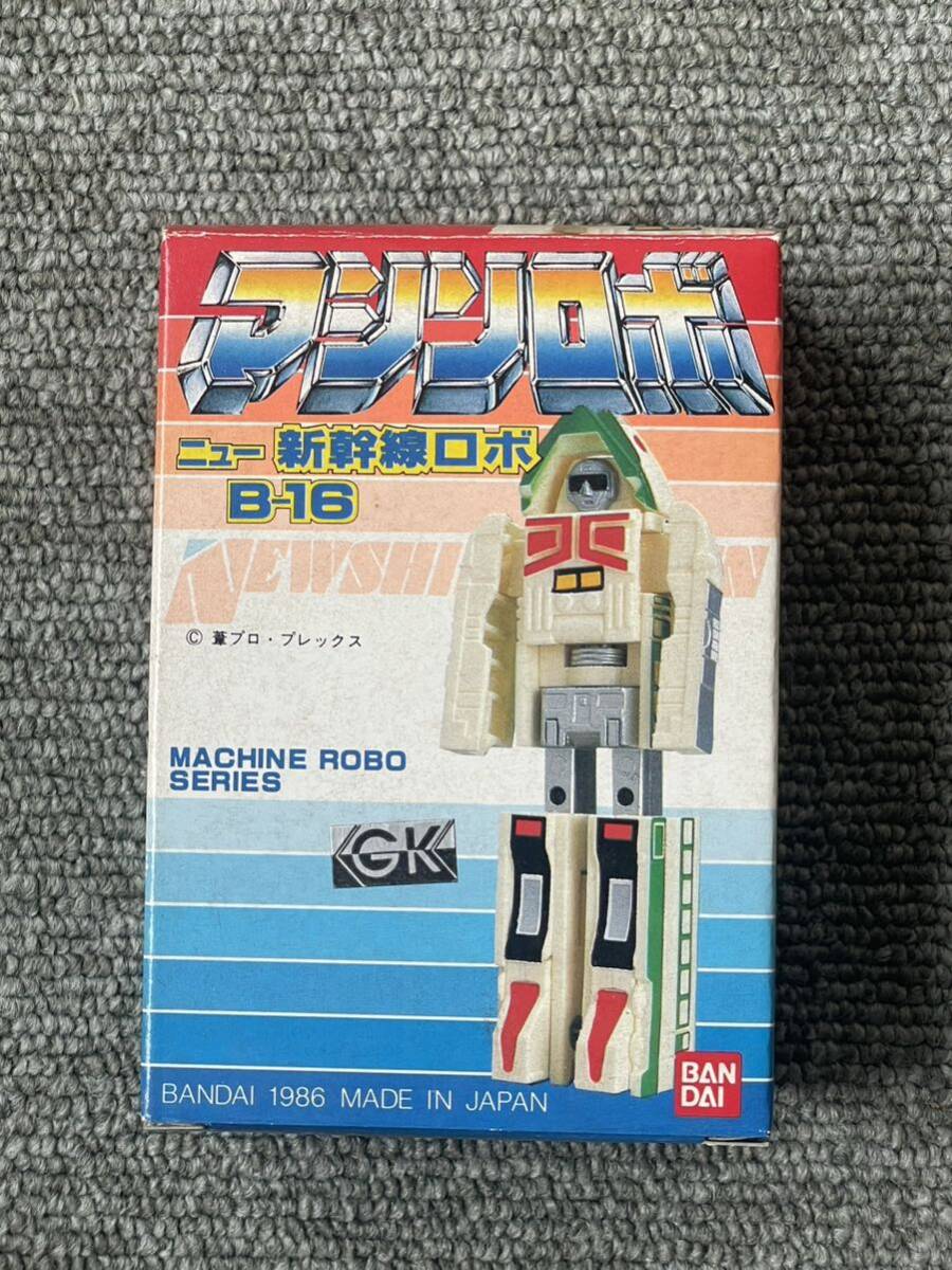  Showa Chogokin робот retro мак takatok clover старый Takara Machine Robo новый Shinkansen Robot BANDAI Bandai не использовался 