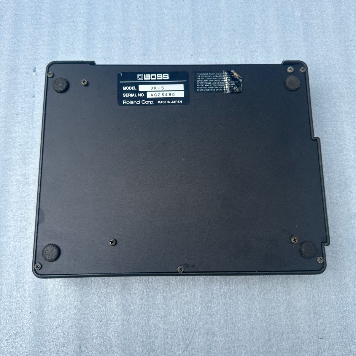 中古品　BOSS DR-5 リズム セクション_画像3