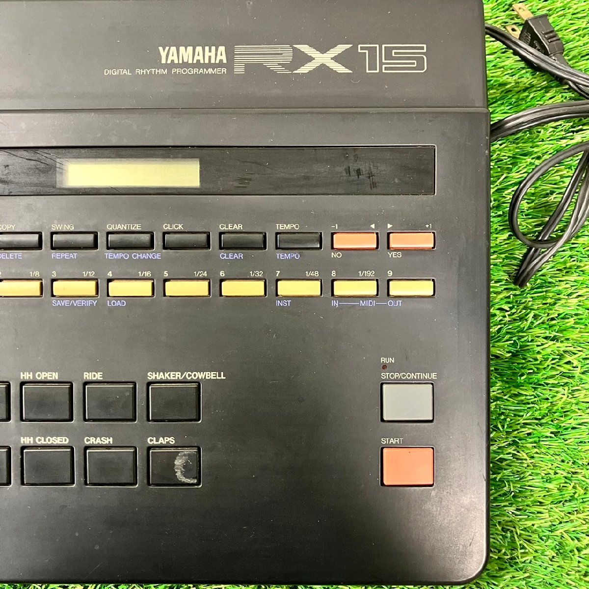 【現状品】『5-145』YAMAHA デジタルリズムプログラマー RX15 DIGITAL RHYTHM PROGRAMMERの画像4