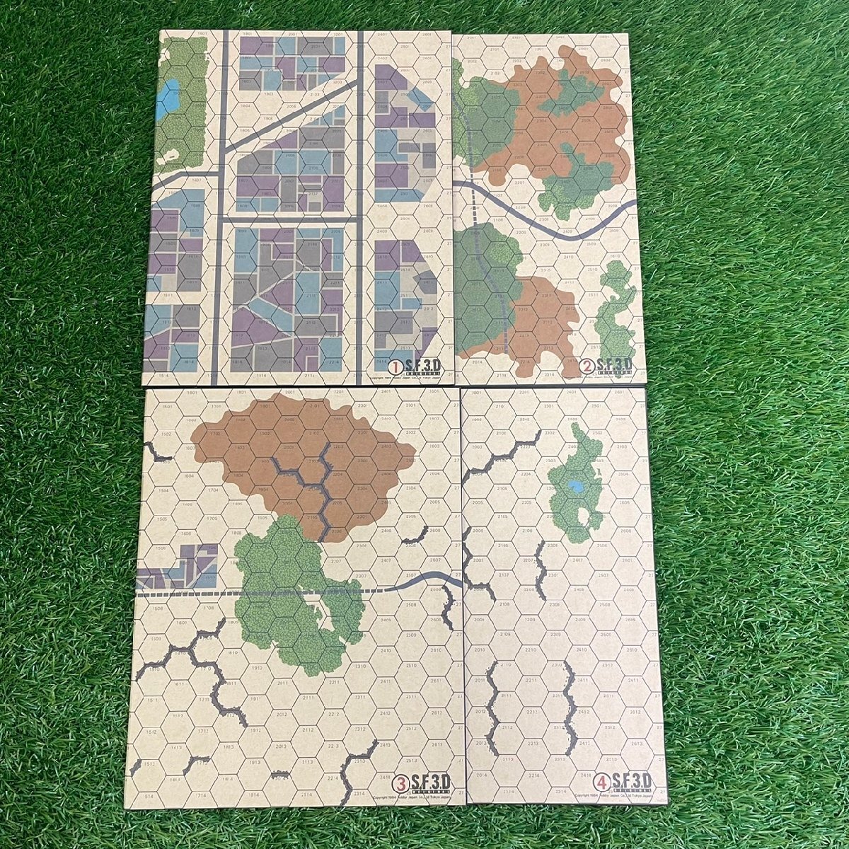 【現状品】『5-289』S.F.3.Dホビージャパン ORIGINAL NO.115 ウォーシュミレーションゲーム ボードゲーム_画像4