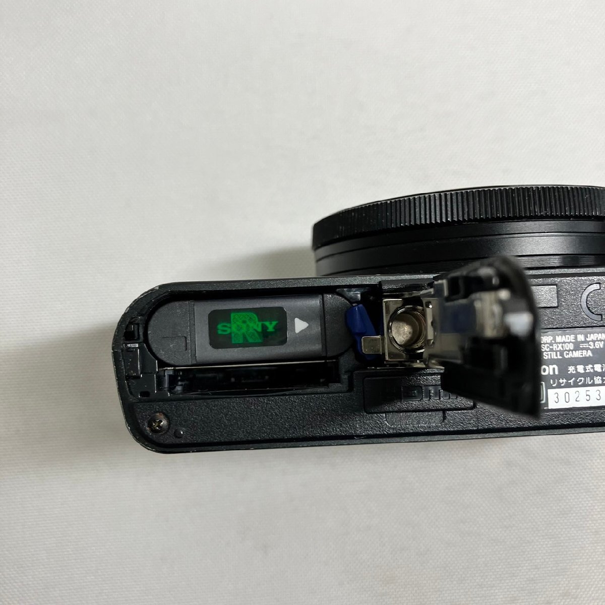 [ текущее состояние товар ][5-295]SONY Cyber-shot темно синий tejiDSC-RX100 цифровая камера утиль 