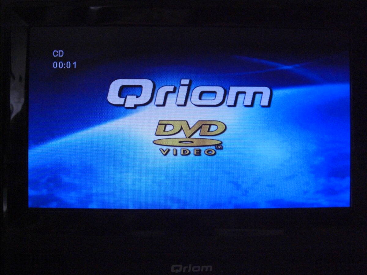 【即決・送料無料】YAMAZEN 山善 Qriom キュリオム フルセグ 地デジ ポータブル DVDプレーヤー PDK-F70 _画像10