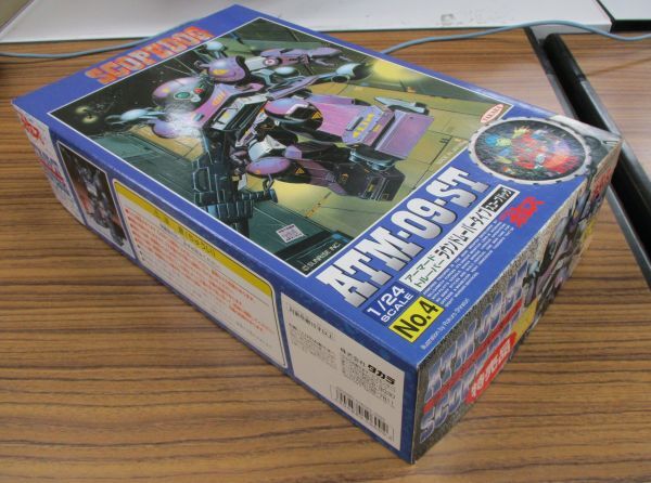 #w7[.80] Takara Armored Trooper Votoms 1/24 ATM-09-ST armor -doto LOOPER round m- bar type scope dog plastic model not yet constructed 