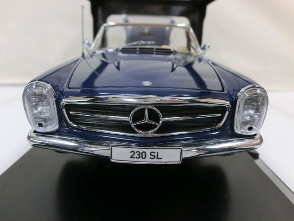 #i10【梱80】 NOREV ノレブ 1963-2013 50 Jahre Mercedes-Benz W113 メルセデス ベンツ 230 SL ブルー 1/18 183502の画像5