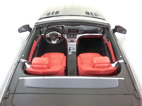 #i9【梱80】 KYOSHO 京商 GTS117 GT SPIRIT MODEL CAR COLLECTION メルセデス ベンツ AMG SL 63 ブラック 1/18 17500の画像9