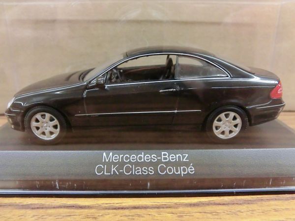 #i18【梱60】 Mercedes-Benz 純正 ミニチャンプス RMA Edition CLK CLK-Class Coupe' 1:43 ミニカー ブラック ブルー まとめ_画像3