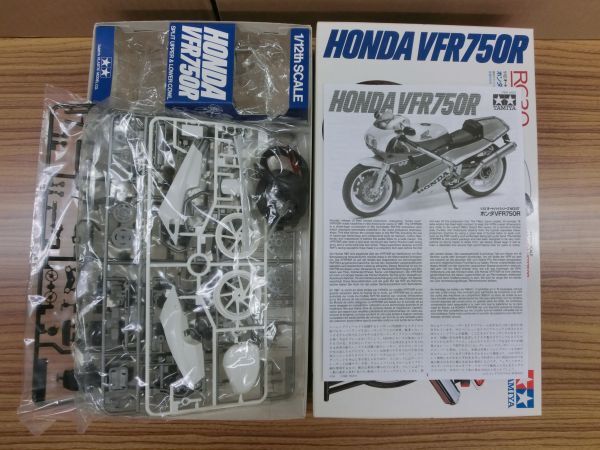 #i27[.100] Tamiya 1/12 motorcycle series NO.58 Yamaha FZR750R OW01 / NO.57 Honda VFR750R RC30 bike plastic model summarize not yet constructed 