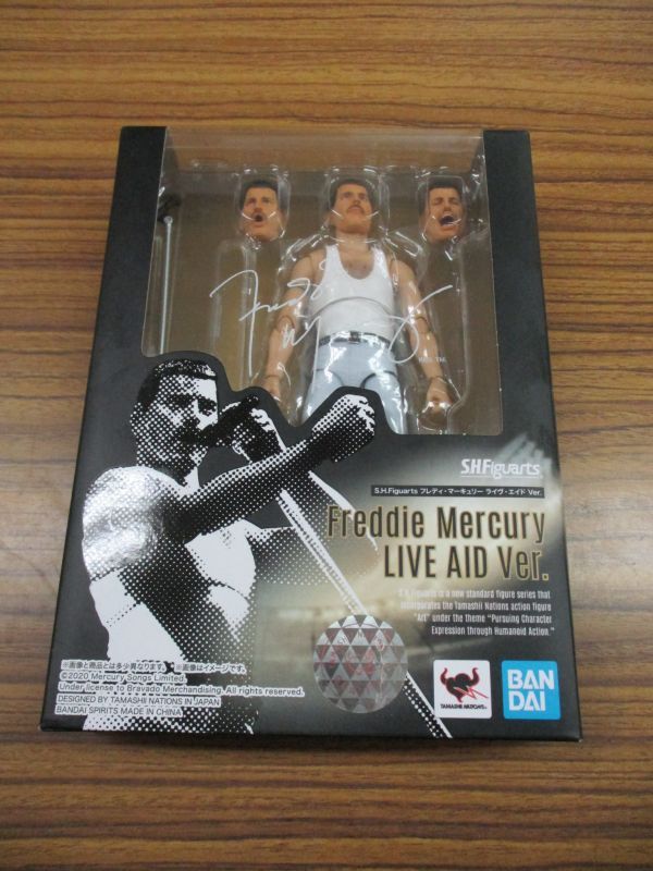 #w15[.60] Bandai S.H.Figuartsfreti* Mercury live * aid Ver. figure unopened 