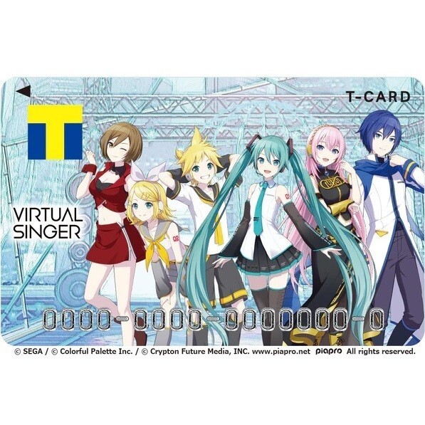 バーチャル・シンガー 2024ver プロジェクトセカイ プロセカ 初音ミク Tカード Vポイントカード 新品未開封 未登録_画像1