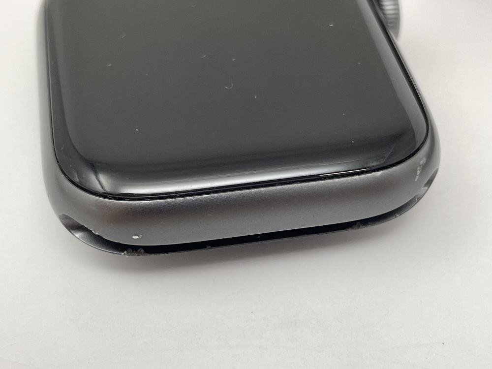 1078【動作確認済】 Apple Watch Series4 GPS 44mm スペースブラックアルミニウムケース スポーツバンド バッテリー80％の画像9